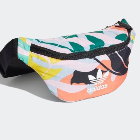 adidas floral fanny pack